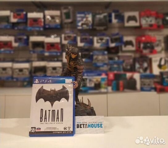 Batman:The Telltale Series -игры PS4 -прокат-обмен