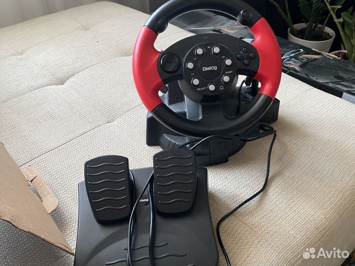 Игровой руль dialog GW-125VR