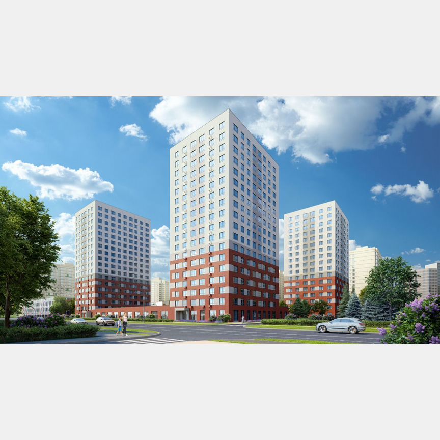 1-к. квартира, 37,4 м², 17/18 эт.