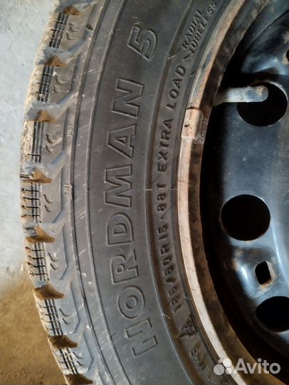 Колеса r 15 зима шипы