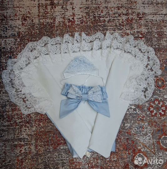 Конверт на выписку для мальчика летний