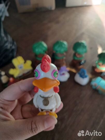 Игрушки из макдоналдса и бургер кинг