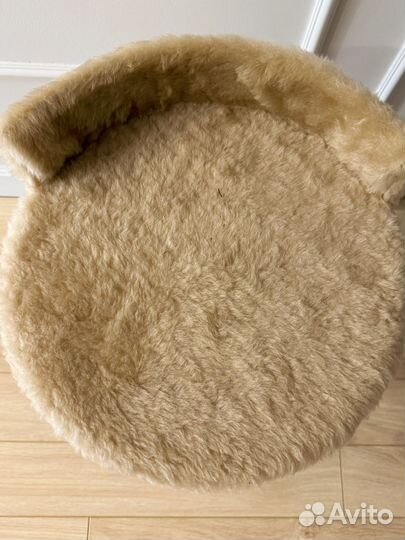 Когтеточка столбик с лежанкой