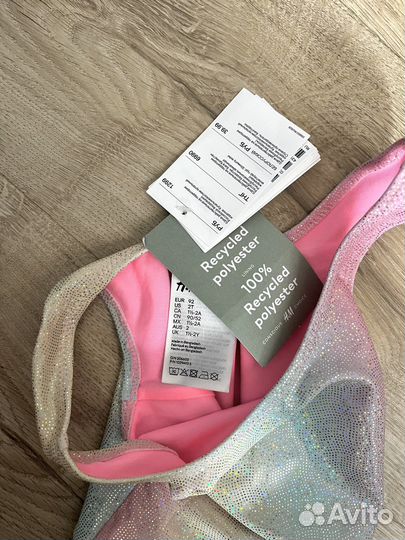 Купальник для девочки hm 92