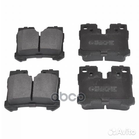 Колодки тормозные lexus LS 4.6-5.0 06- задние A