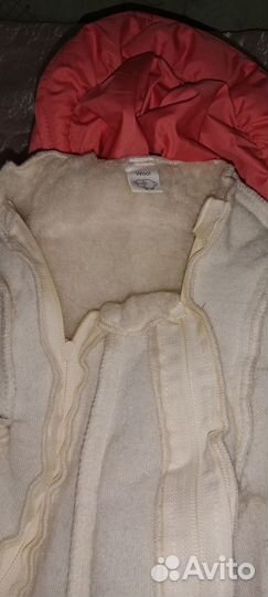 Зимний комбинезон для девочки 74 80