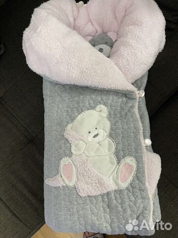 Конверт на выписку для новорожденных зимний