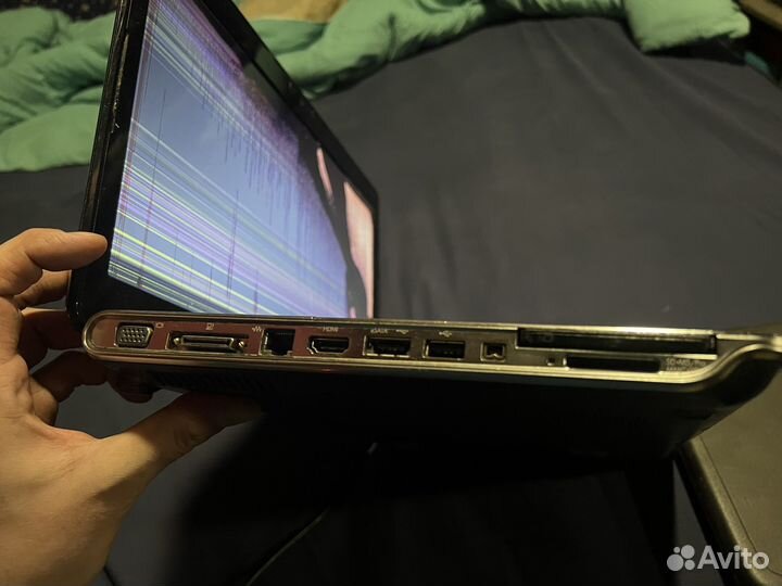 Ноутбук hp pavilion dv6-1323er разбит экран
