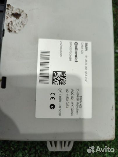 Блок управления CAS Bmw X3 F25 N20B20A 2012