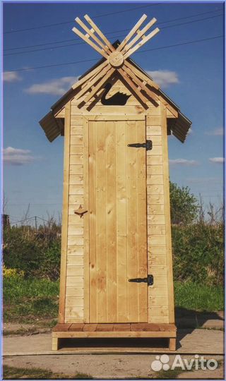 Дачный туалет домик эса 107