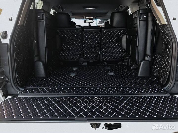 3D коврики из экокожи для Toyota Land Cruiser 200