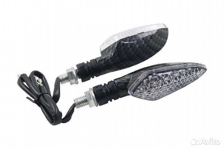 Боковой фонарь светодиодный WKT-TL-05D карбон пара