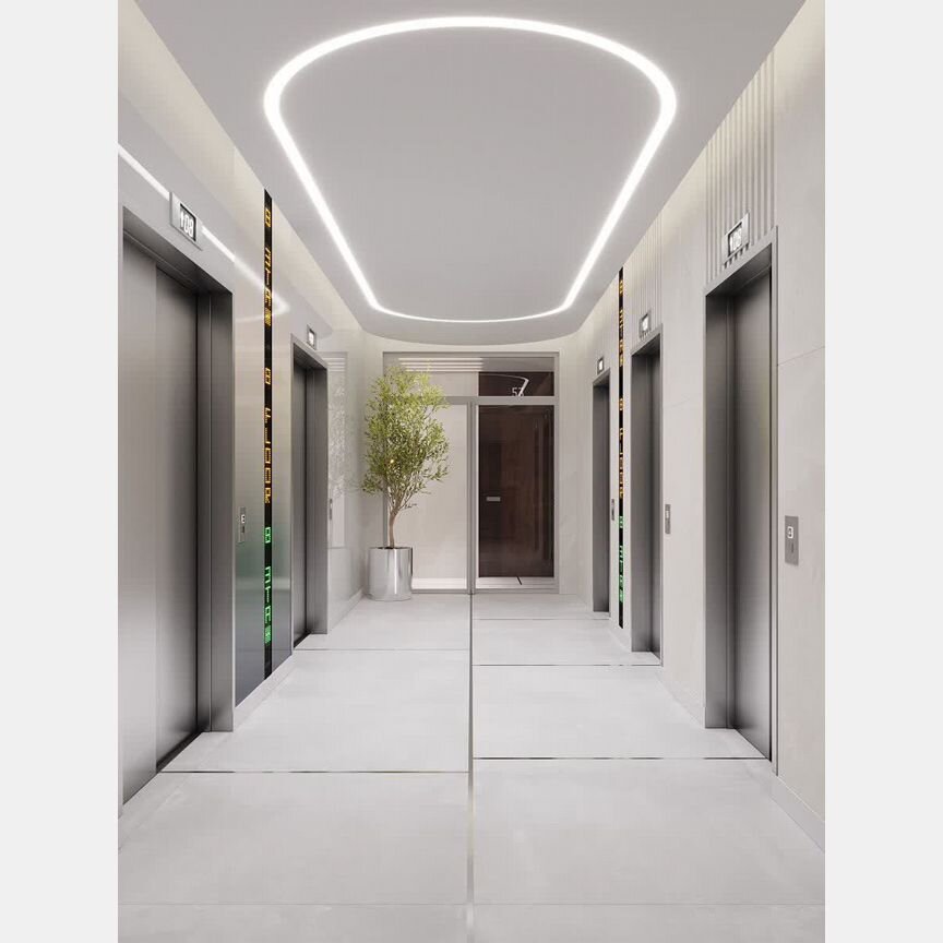 2-к. апартаменты, 61,2 м², 11/35 эт.