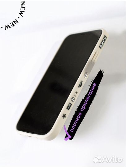 Чехол на 13 с принтом и защитой камеры