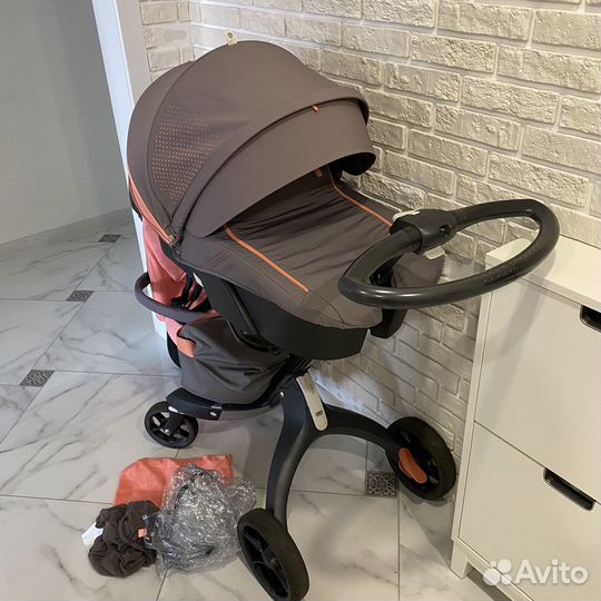 Коляска stokke xplory v5 2 в 1 limited edition