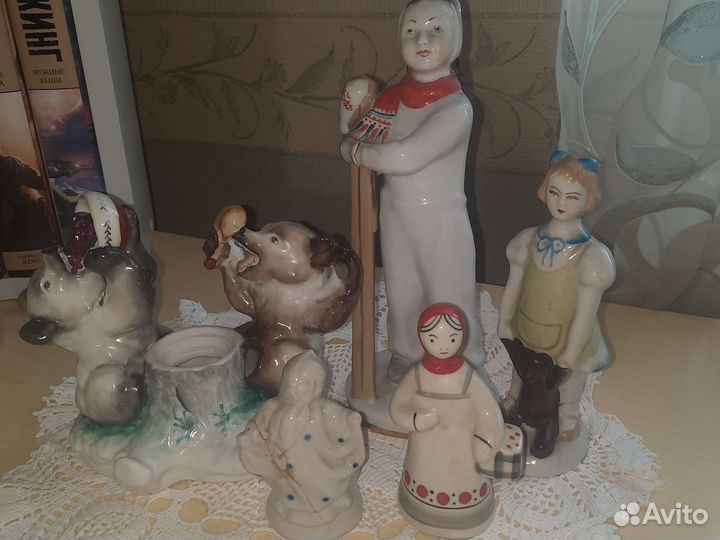 Фарфоровые статуэтки СССР