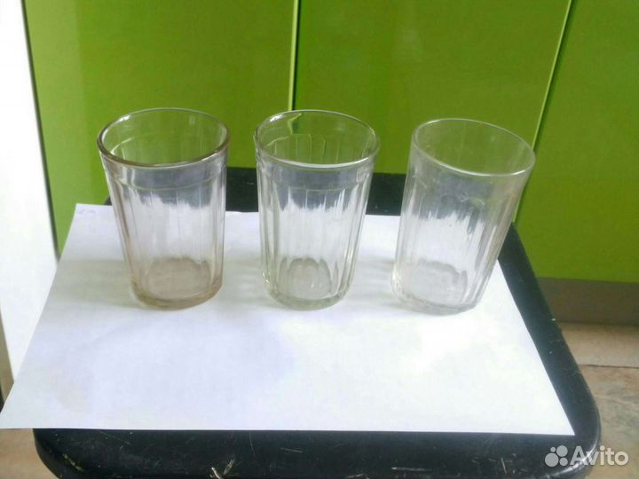 Стаканы граненые СССР