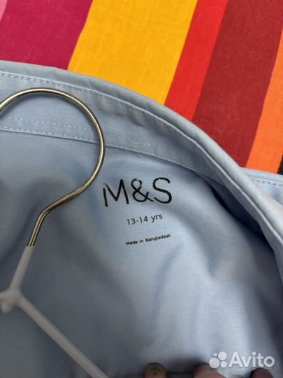 Рубашка школьная Marks&Spencer