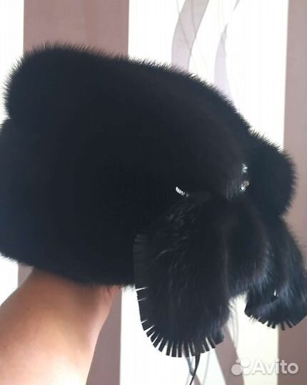 Шапка норковая