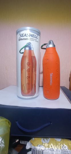 Акустическая колонка Seashell в форме бутылки воды