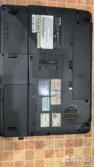 Ноутбук toshiba satellite PRO a200