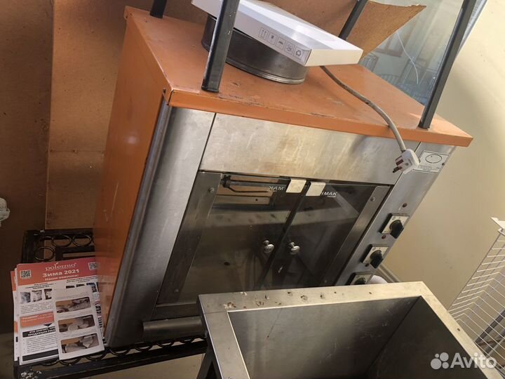 Печь гриль для курицы бу