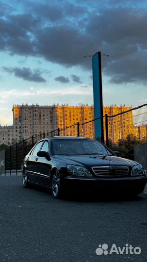 Mercedes-Benz S-класс 5.0 AT, 1999, 274 000 км