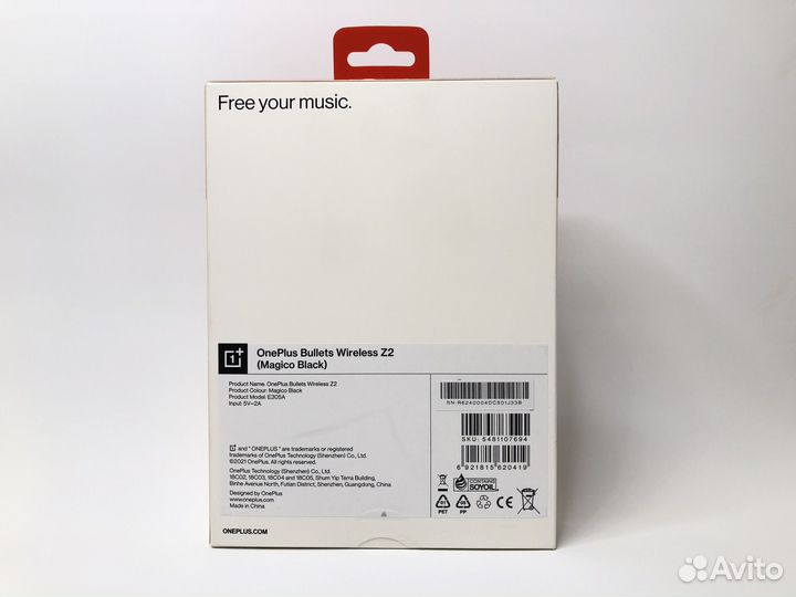 Наушники OnePlus Bullets Wireless Z2 (Global)