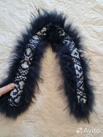 Меховой воротник детский