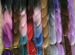 Канекалон, цветные искусственные волосы (каникалон