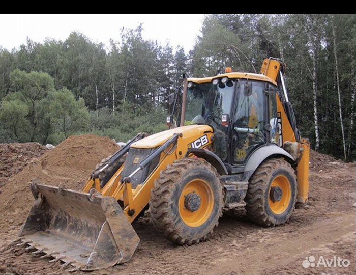 Услуги экскаватора погрузчика jcb 3 CX Super