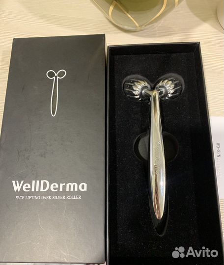 Роликовый массажер для лица