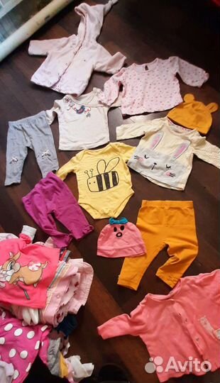 Вещи для девочки пакетом 6м Zara