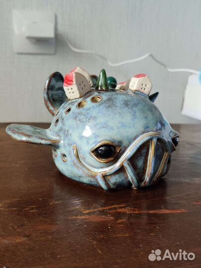 Керамический кит-светильник