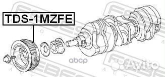 Шкив коленвала TDS-1mzfe Febest