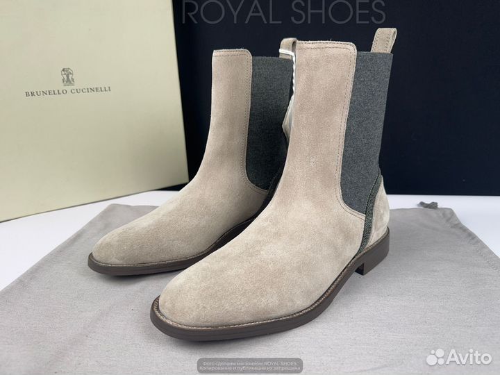 Ботинки челси женские Brunello Cucinelli