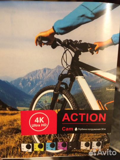 Экшн - камера с разрешением 4К новая