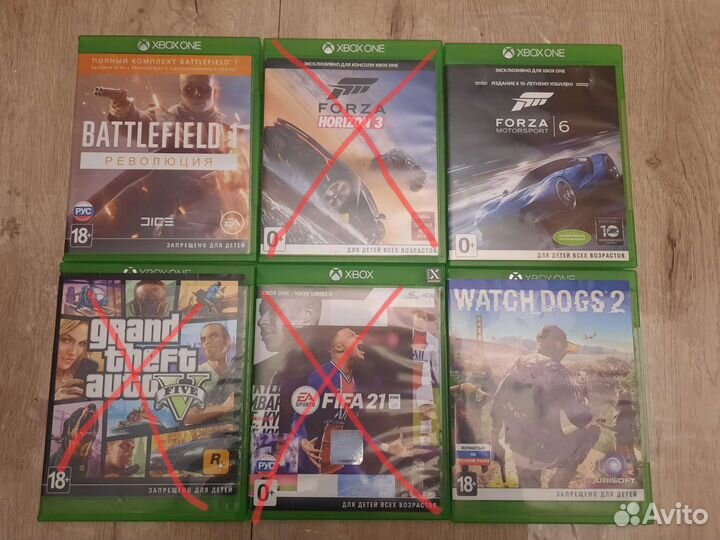 Игры на xbox One