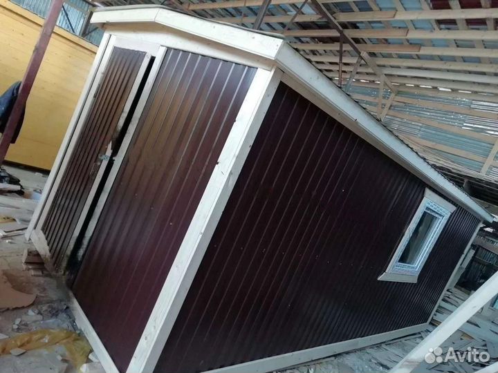 Бытовка блок контейнер для строителей по безналу