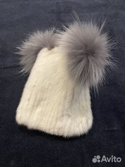 Шапка с ушками