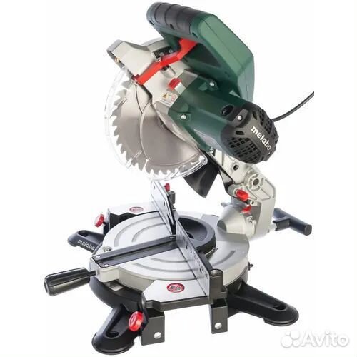 Торцовочная пила metabo ks 216 m