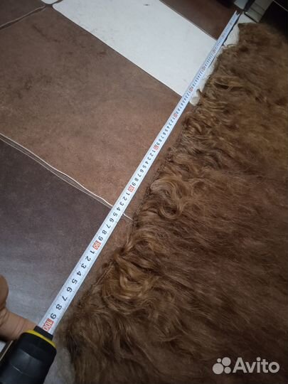 Натуральные волосы на трессе