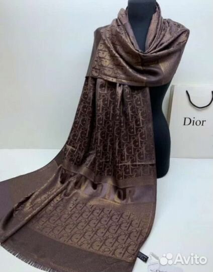 Палантин christian dior. Новые