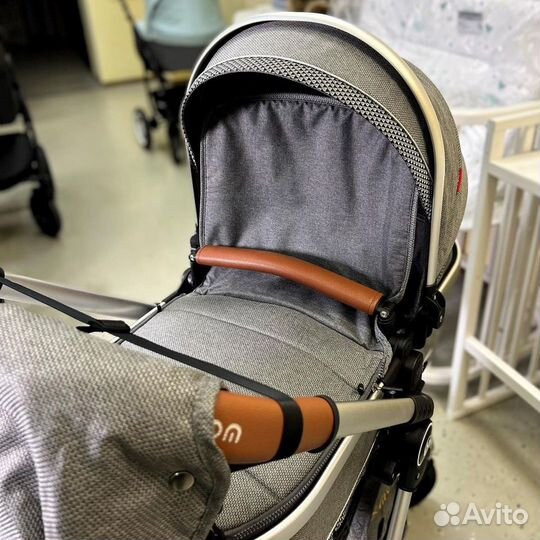 Коляска luxmom V9 2022 3в1