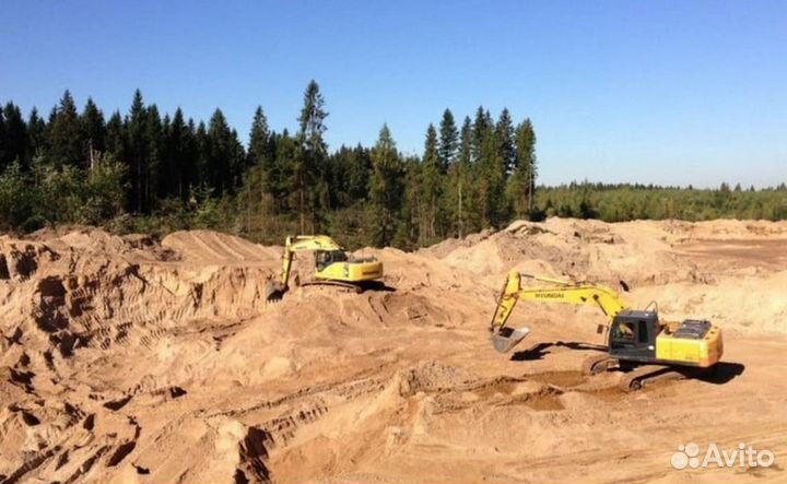 Купить песок, гравий, щебень, грунт