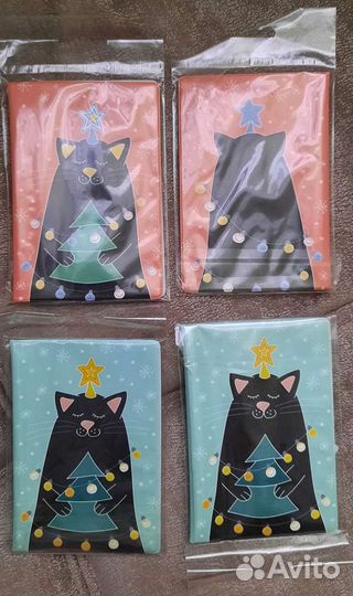 Обложка на паспорт новогодняя