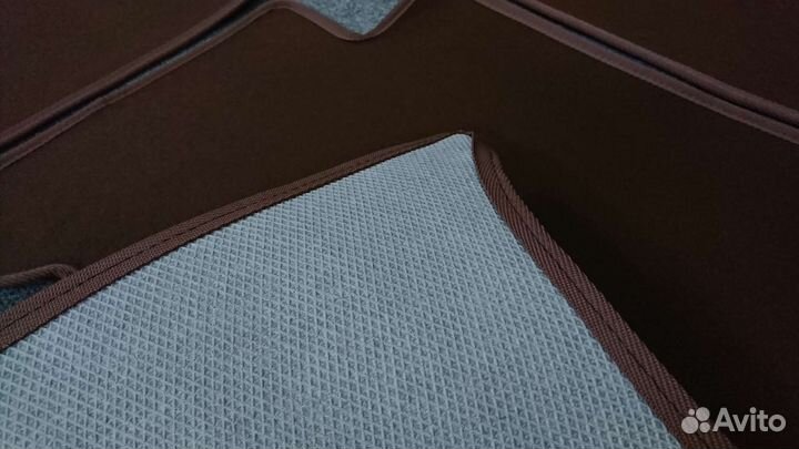 Автоковрики для BMW e23, коричневые