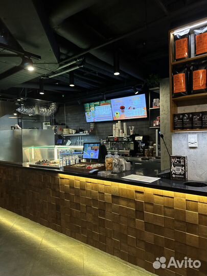 Кофейня с кухней и посадкой в бц. Готовый бизнес