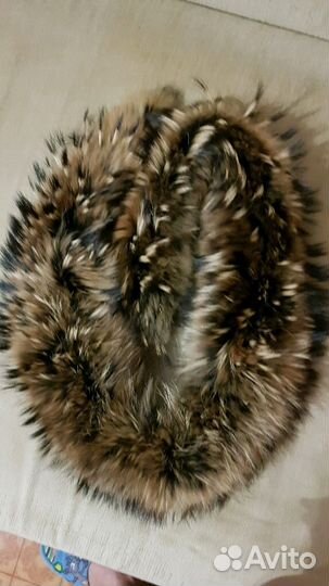 Воротник из енота