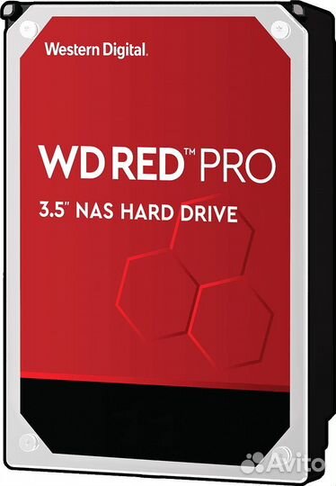 Жесткий диск WD Red Pro 10 тб (WD101kfbx)